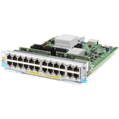 Модуль HPE Aruba Networking 20?port 10/100/1000BASE?T PoE+/4p 1/2.5/5/10GBASE?T PoE+ MACsec v3 zl2 Module (J9991A)