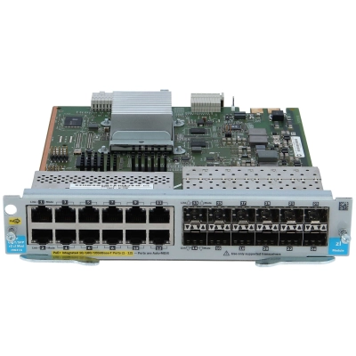 Модуль HPE 12?port Gig?T PoE+/12?port SFP v2 zl Module (J9637A)