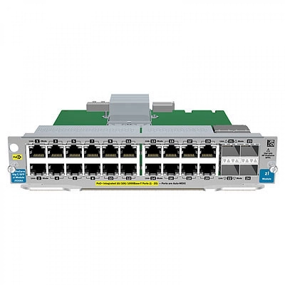 Модуль HPE 20?port Gig?T PoE+/2?port 10GbE SFP+ v2 zl Module (J9536A)