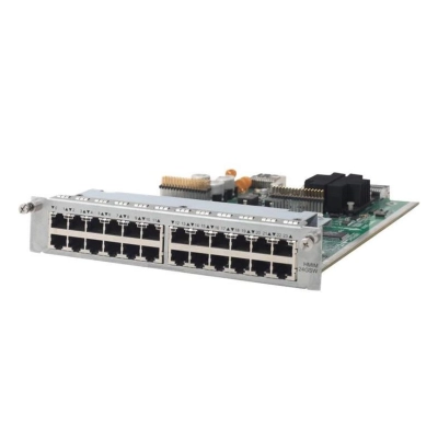 Модуль HPE FlexNetwork MSR 24-port Gig-T PoE Switch HMIM Module (JG427A)