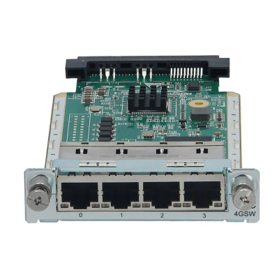 Модуль HPE FlexNetwork MSR 4-port Gig-T PoE Switch SIC Module (JG740A)