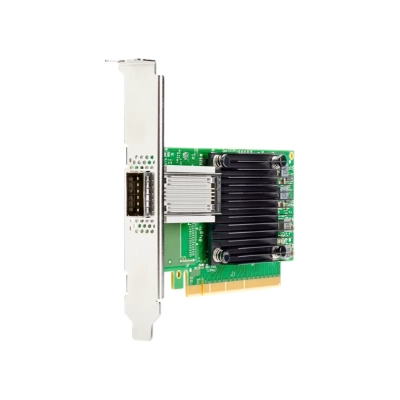 Сетевой адаптер HPE Ethernet 100Gb 1-port QSFP28 PCIe3 x16 MCX515A-CCAT Adapter (P31246-B21)