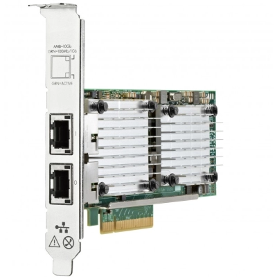 Сетевой адаптер HPE Ethernet 10Gb 2-port BASE-T 57810S Adapter (656596-B21)